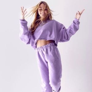 Set Active MC Crop Sweatshirt | Nostalgia | Small